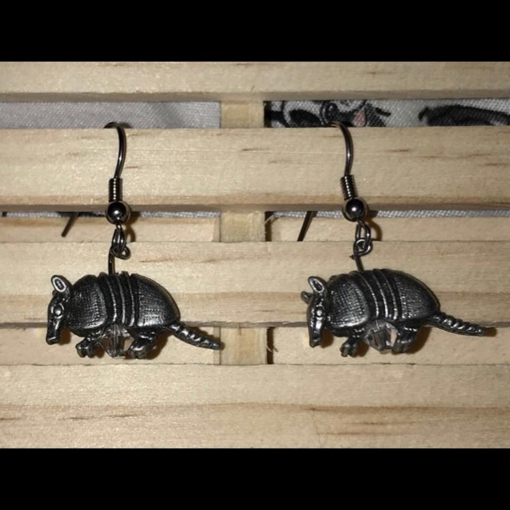 Armadillo earring